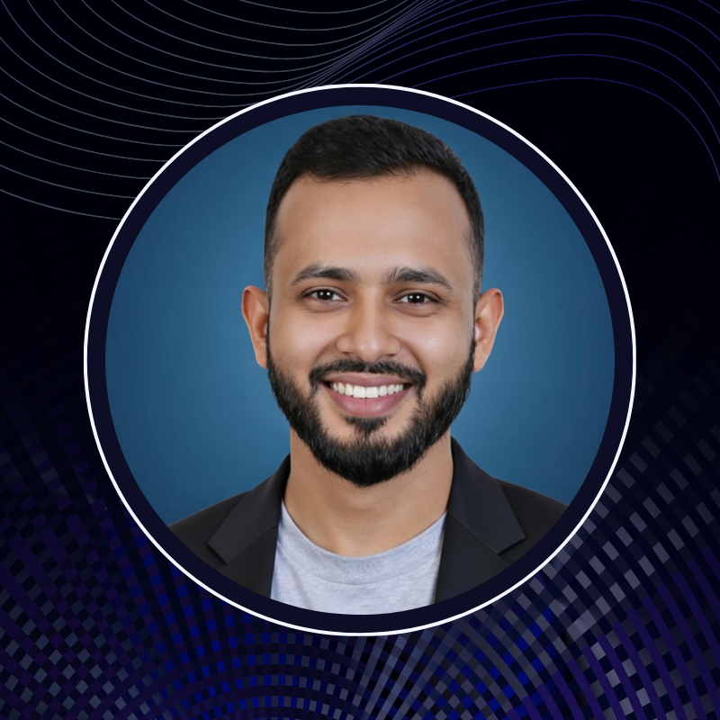 navy and blue modern professional linkedin profile picture